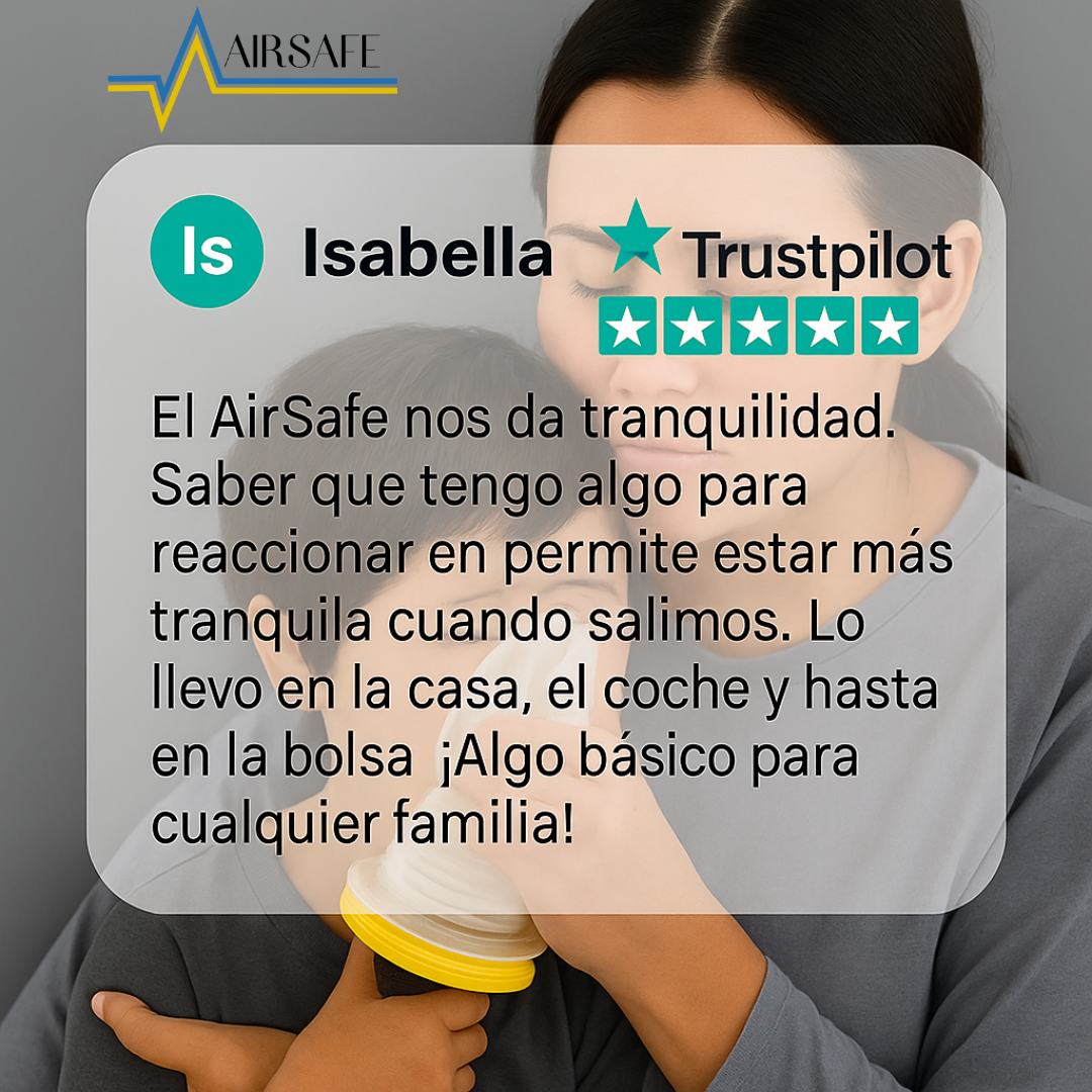AirSafe™ Salvavidas Portátil