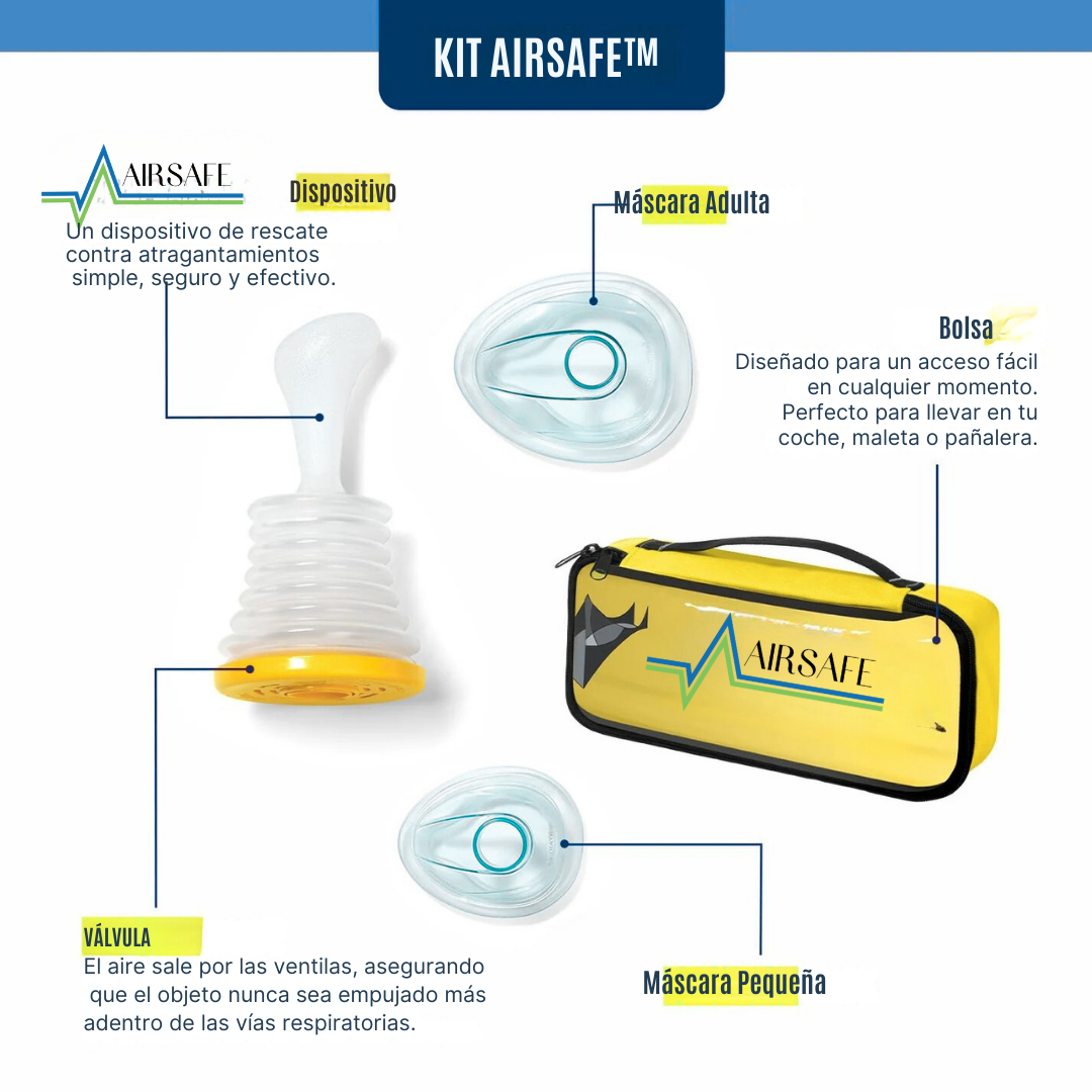 AirSafe™ Salvavidas Portátil
